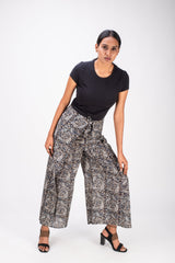 435-141 White Lotus Women's "Nova" Wrap Pants