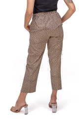 405-110 White Lotus Women's "Eva" Pencil Pants