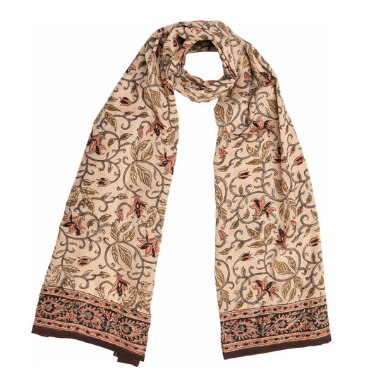 600-042 Women's Scarf - Hand Block Printed