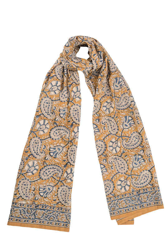 600-051 Women's Scarf - Hand Block Printed