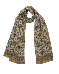 600-075 Women's Scarf - Hand Block Printed