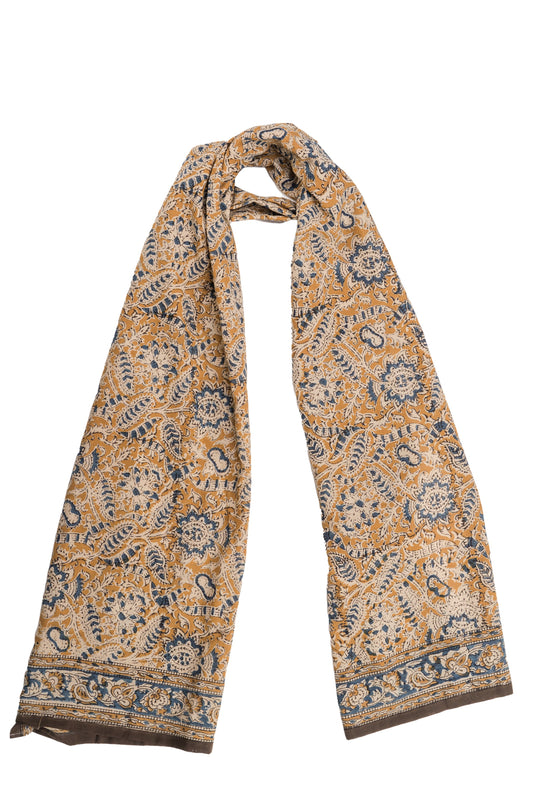 600-064 Women's Scarf - Hand Block Printed