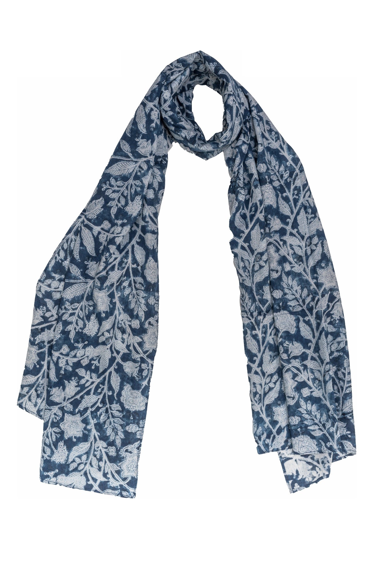 600-029 Women's Scarf - Hand Block Printed