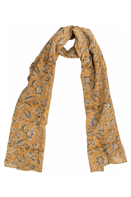 600-031 Women's Scarf - Hand Block Printed