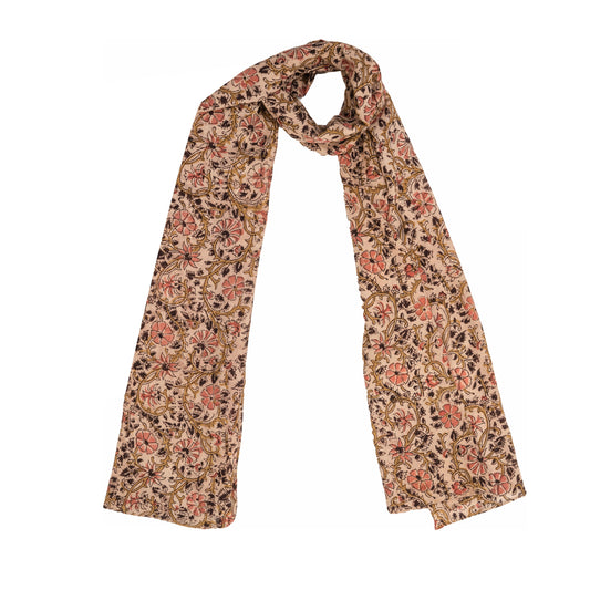 600-033 Women's Scarf - Hand Block Printed