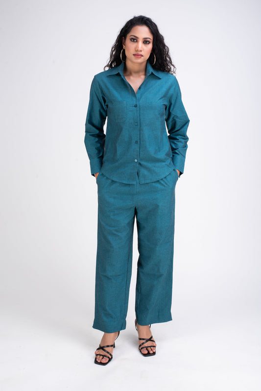 580-pB Whitelotus Women's Pants"parrot co-ords"