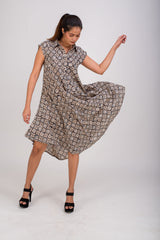 586-137 "New York" Women's Samosa Dress