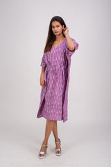 510-322 Whitelotus "Sony" Kaftan Knee Length Women's Dress