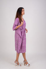 510-322 Whitelotus "Sony" Kaftan Knee Length Women's Dress