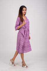 510-322 Whitelotus "Sony" Kaftan Knee Length Women's Dress