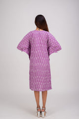 510-322 Whitelotus "Sony" Kaftan Knee Length Women's Dress