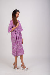 510-322 Whitelotus "Sony" Kaftan Knee Length Women's Dress