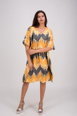 510-316 Whitelotus "Sony" Kaftan Knee Length Women's Dress