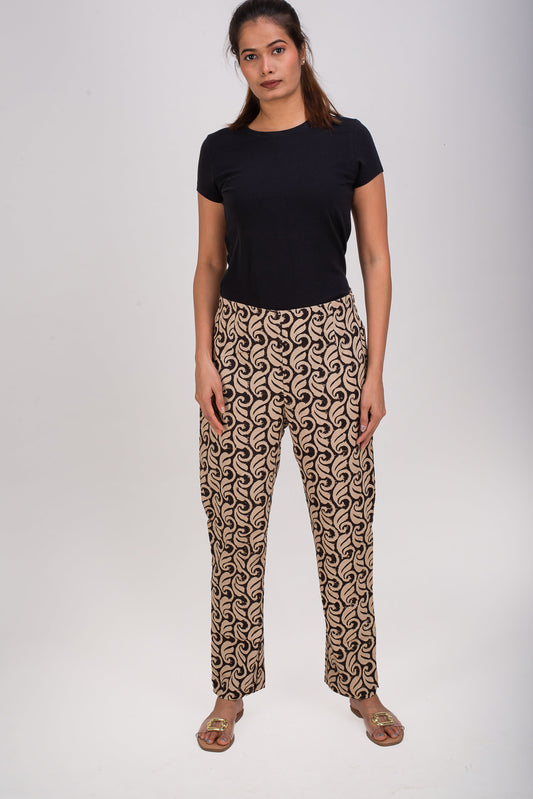 588-161 Whitelotus Womens Pencil Pants"Fanny"