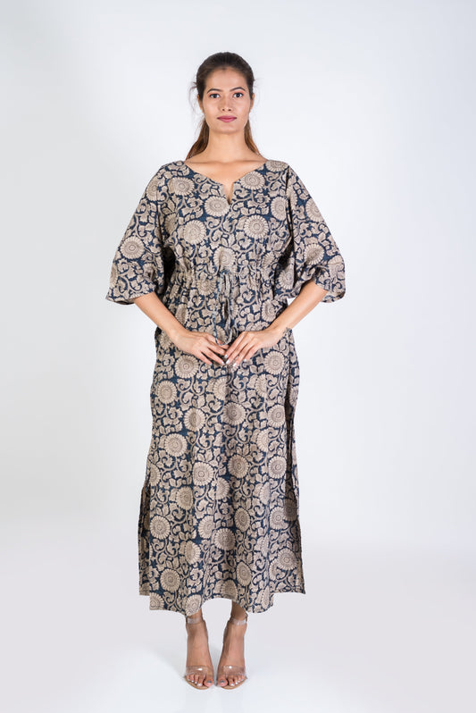 529-119  Whitelotus "Toni" kaftan maxi Women's Dress