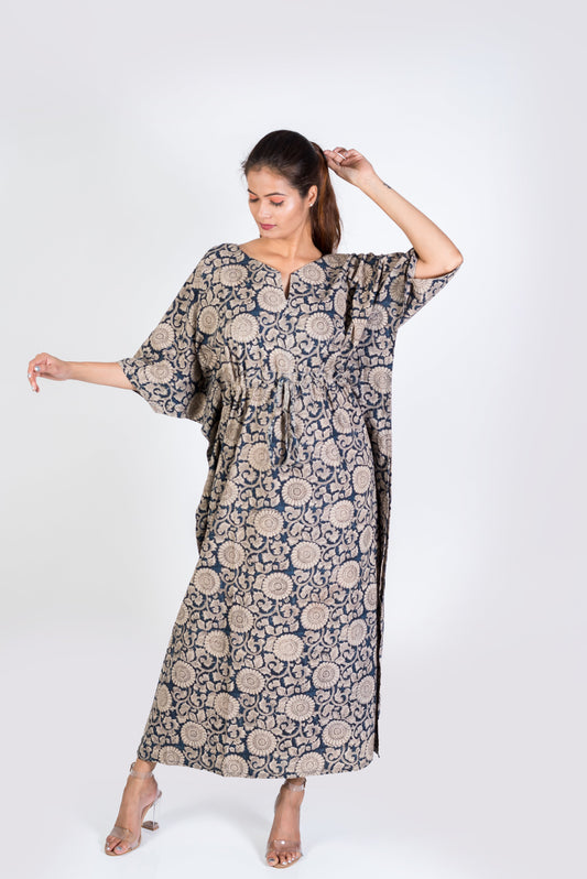 529-119  Whitelotus "Toni" kaftan maxi Women's Dress