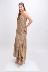 537-130  "Megan" Women's long Maxi Dress