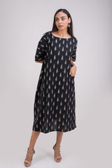 512-303 WhiteLotus "Jumba" Women's Ikat Dress