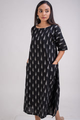 512-303 WhiteLotus "Jumba" Women's Ikat Dress