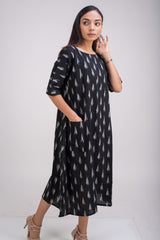 512-303 WhiteLotus "Jumba" Women's Ikat Dress