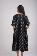 512-303 WhiteLotus "Jumba" Women's Ikat Dress