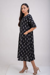 512-303 WhiteLotus "Jumba" Women's Ikat Dress