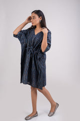 510-109  Whitelotus "Sony" kaftan knee length Women's Dress